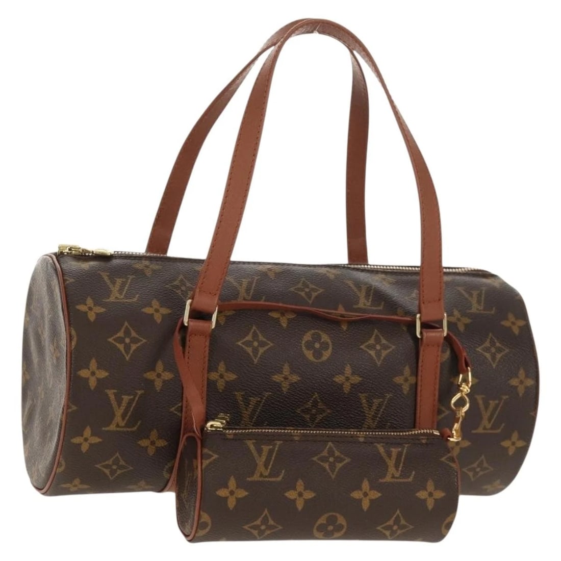 LOUIS VUITTON MONOGRAM PAPILLON 30 HAND BAG: LOUIS VUITTON Monogram Papillon 30 Hand Bag Brand: LOUIS VUITTON Type/Style: Hand Bag Material: Monogram Canvas Color: Monogram Size: Size(Inch) W11.8 x H5.9 x D5.9inch(Approx) Accessories: None <