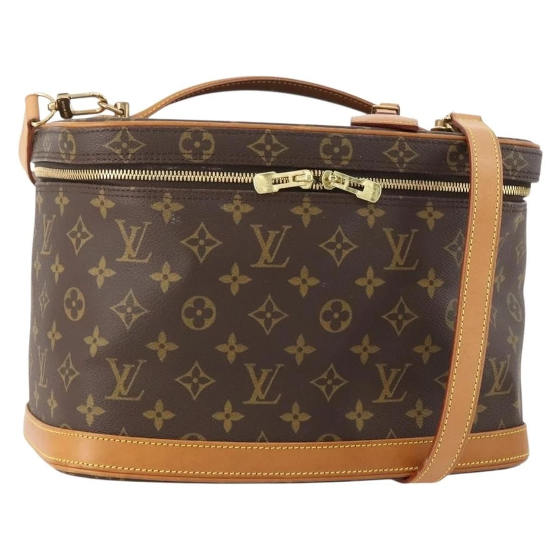 LOUIS VUITTON MONOGRAM NICE HAND BAG: LOUIS VUITTON Monogram Nice Hand Bag Brand: LOUIS VUITTON Type/Style: Hand Bag Material: Monogram Canvas Color: Monogram Size: Size(Inch) W12.2 x H7.9 x D8.3inch(Approx) Accessories: None