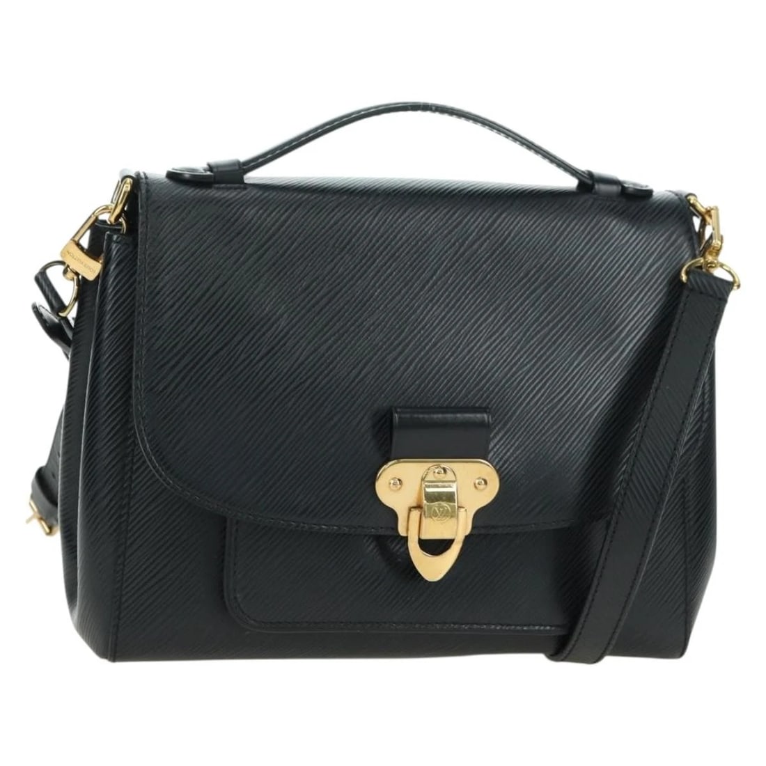 LOUIS VUITTON EPI VOCADOL SHOULDER BAG BLACK (1 of 9)
