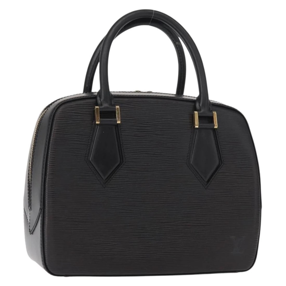 LOUIS VUITTON EPI SABLON HAND BAG BLACK: LOUIS VUITTON Epi Sablon Hand Bag Black Brand: LOUIS VUITTON Type/Style: Hand Bag Material: Epi Leather Color: Black Size: Size(Inch) W10.2 x H7.9 x D4.3inch(Approx) Accessories: None Acce