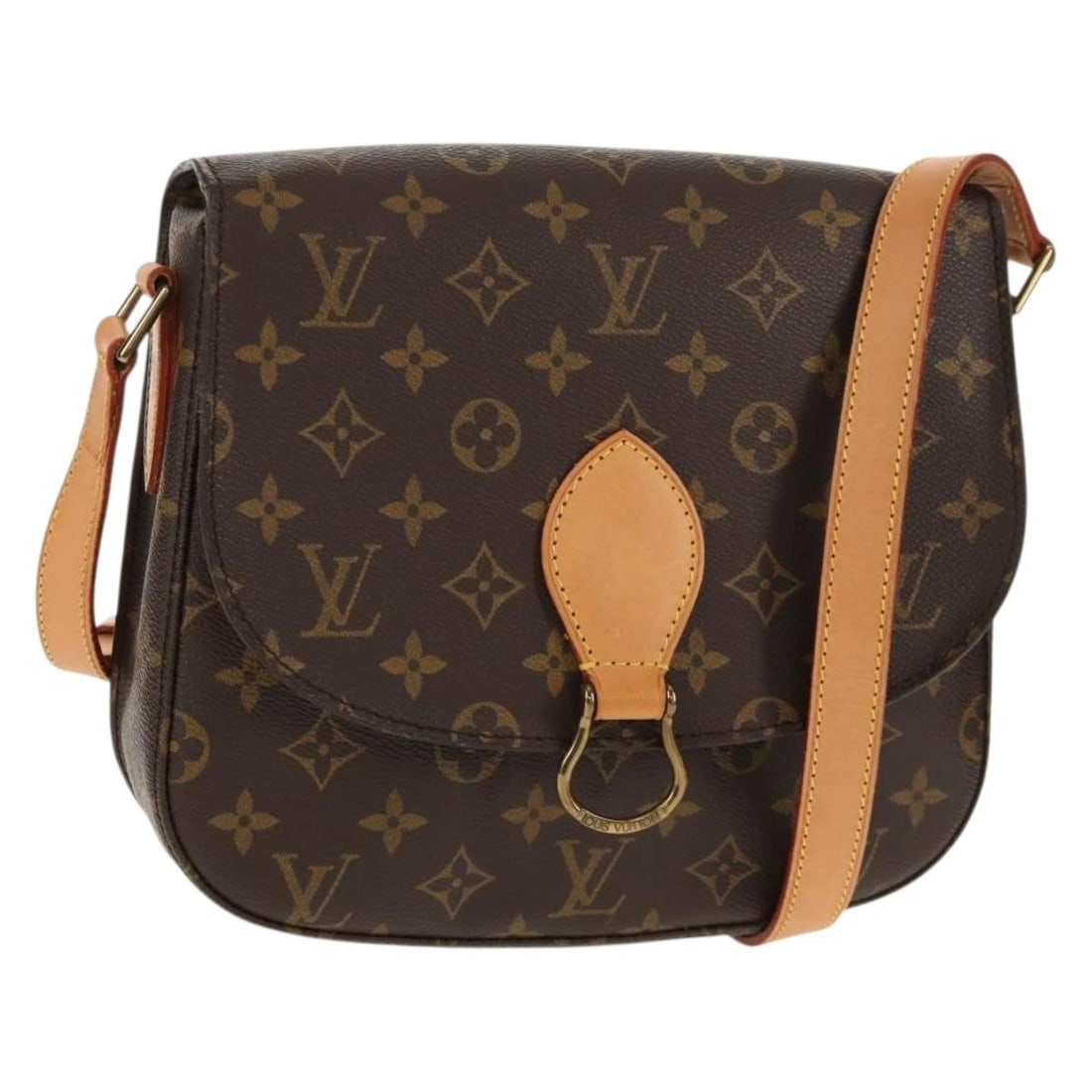 LOUIS VUITTON MONOGRAM SAINT CLOUD GM SHOULDER BAG: LOUIS VUITTON Monogram Saint Cloud GM Shoulder Bag Brand: LOUIS VUITTON Type/Style: Shoulder Bag Material: Monogram Canvas Color: Monogram Size: Size(Inch) W9.4 x H7.9 x D2.4inch(Approx) Accessori