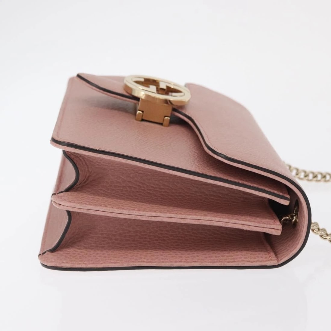 GUCCI INTERLOCKING CHAIN SHOULDER BAG - 4