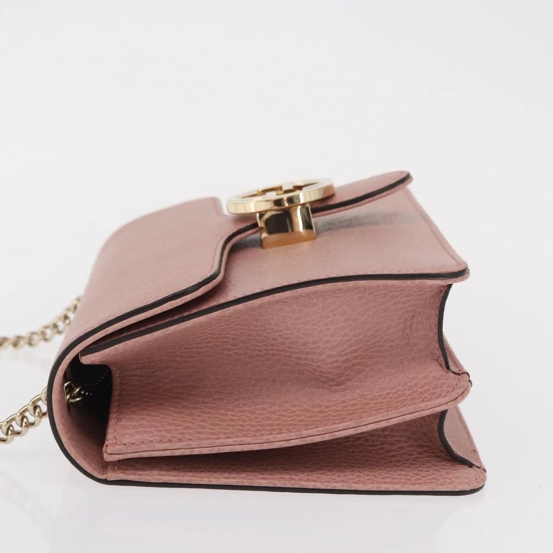 GUCCI INTERLOCKING CHAIN SHOULDER BAG - 5