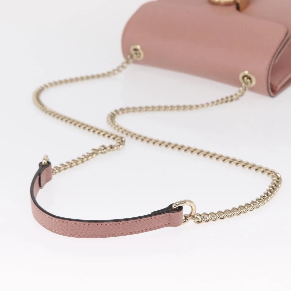 GUCCI INTERLOCKING CHAIN SHOULDER BAG - 7