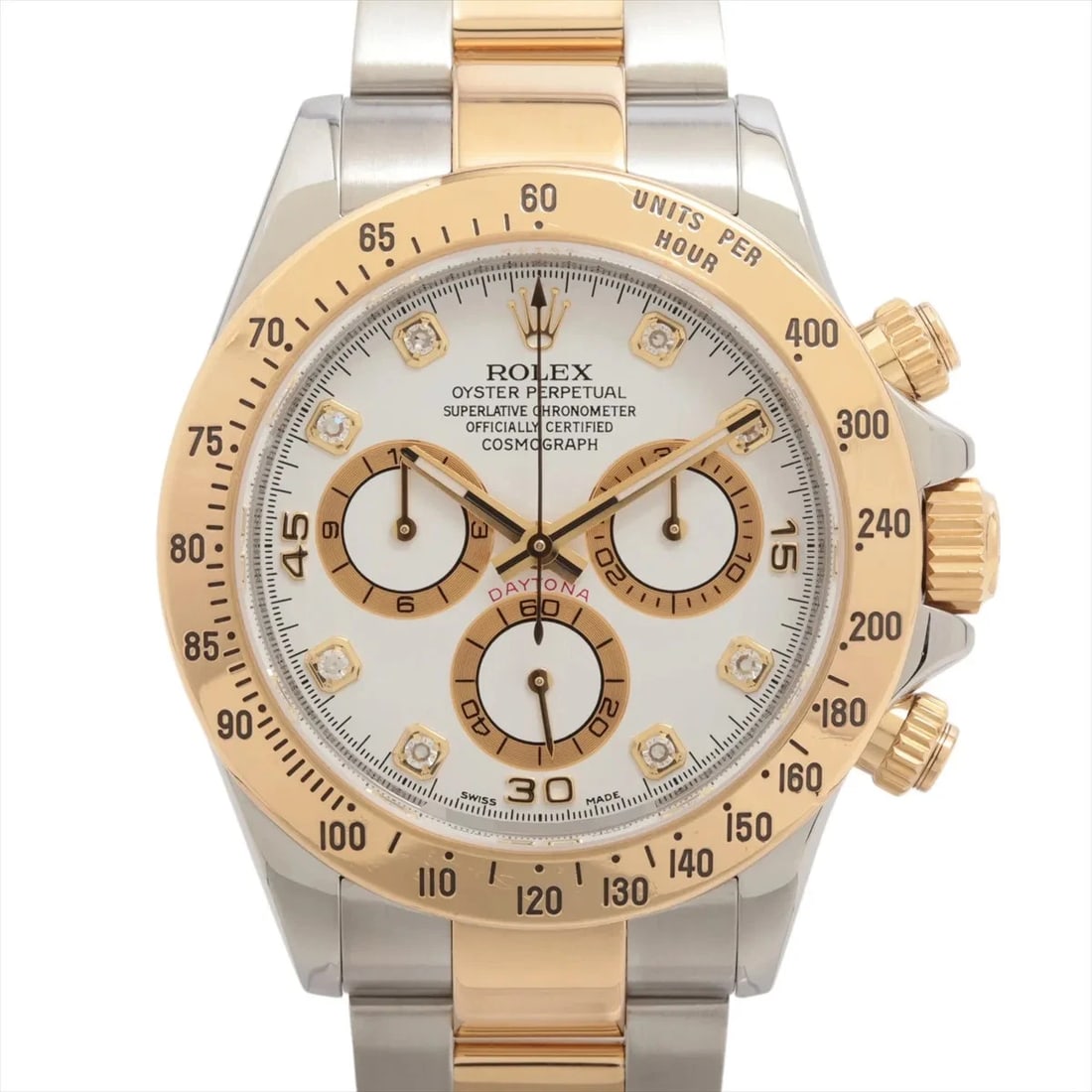 ROLEX COSMOGRAPH DAYTONA SS?YG WHITE DIAL, WATCH (1 of 4)