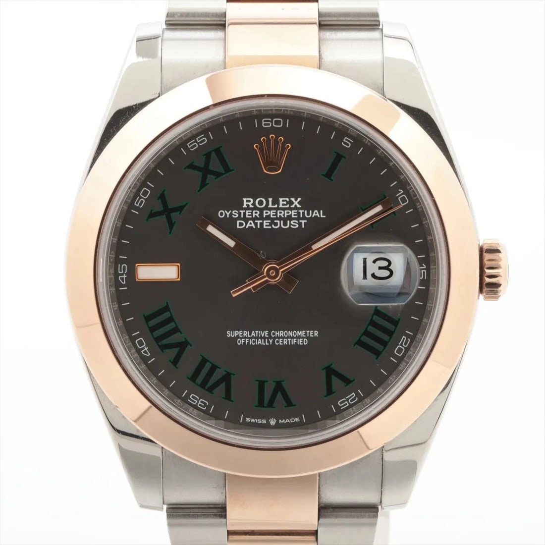 ROLEX DATEJUST PG?SS SLATE DIAL, WATCH: Rolex Datejust PG?SS Slate dial, Watch Brand: Rolex Type/Style: Wristwatch Material: PG?SS Color: Slate dial Size: Case:W1.6 x H1.6inch / W41 x H41 Circumference of Wrist:6.5inch / 16.5 Accessorie