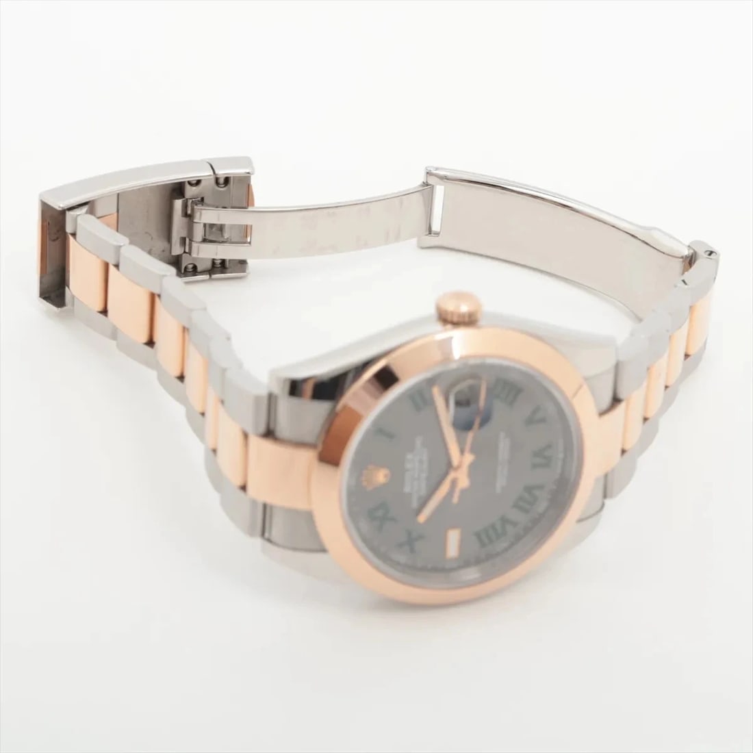 ROLEX DATEJUST PG?SS SLATE DIAL, WATCH - 4