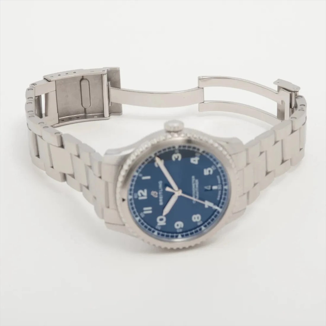 BREITLING NAVITIMER AUTOMATIC SS BLUE-FACE, WATCH - 4