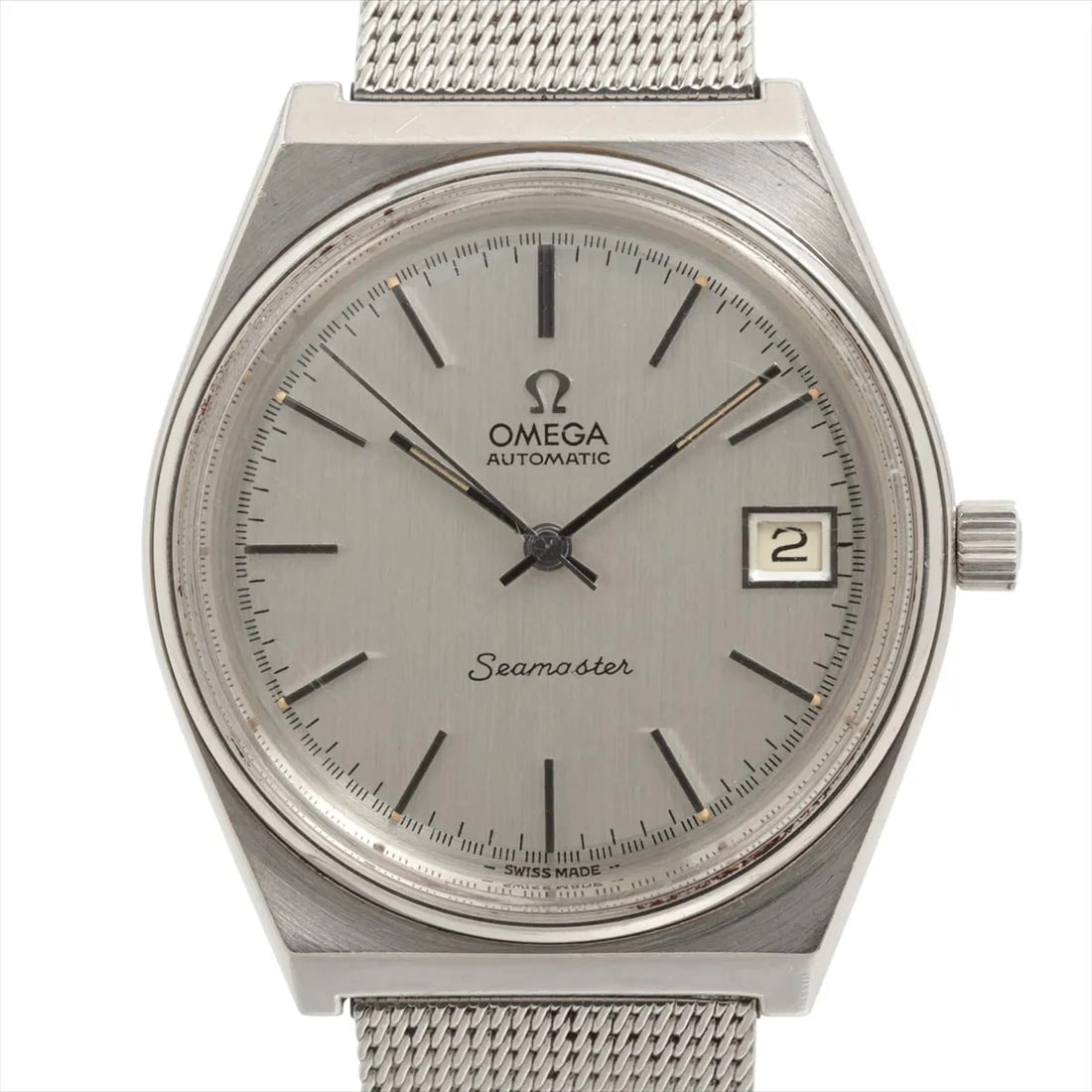 OMEGA SEAMASTER EXTERNAL SS SILVER-FACE, WATCH (1 of 4)