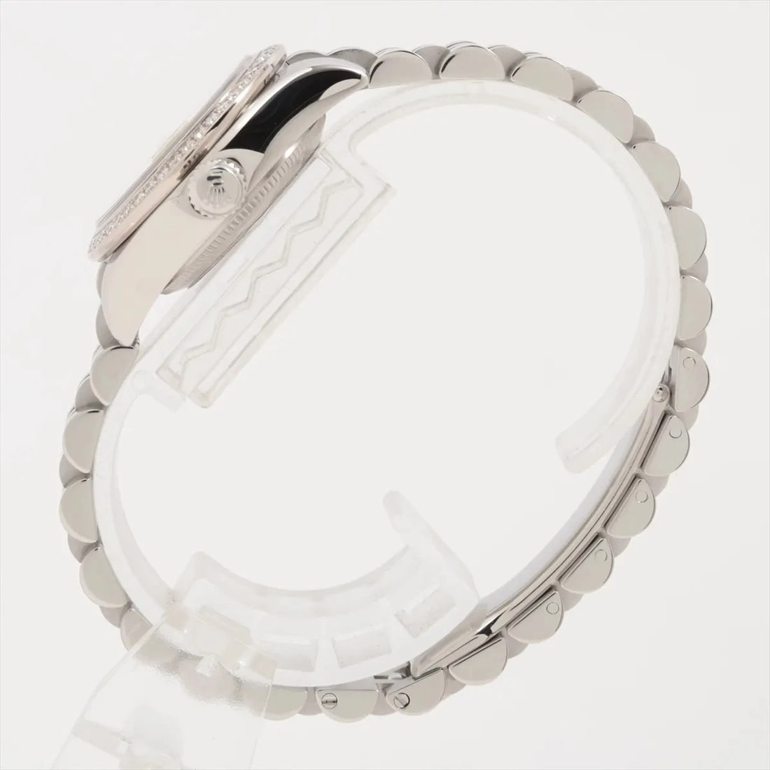 ROLEX DATEJUST SS?WG WHITE SHELL DIAL, WATCH - 2