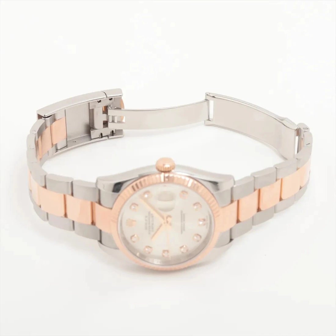 ROLEX DATEJUST PG?SS SILVER-FACE, WATCH - 4