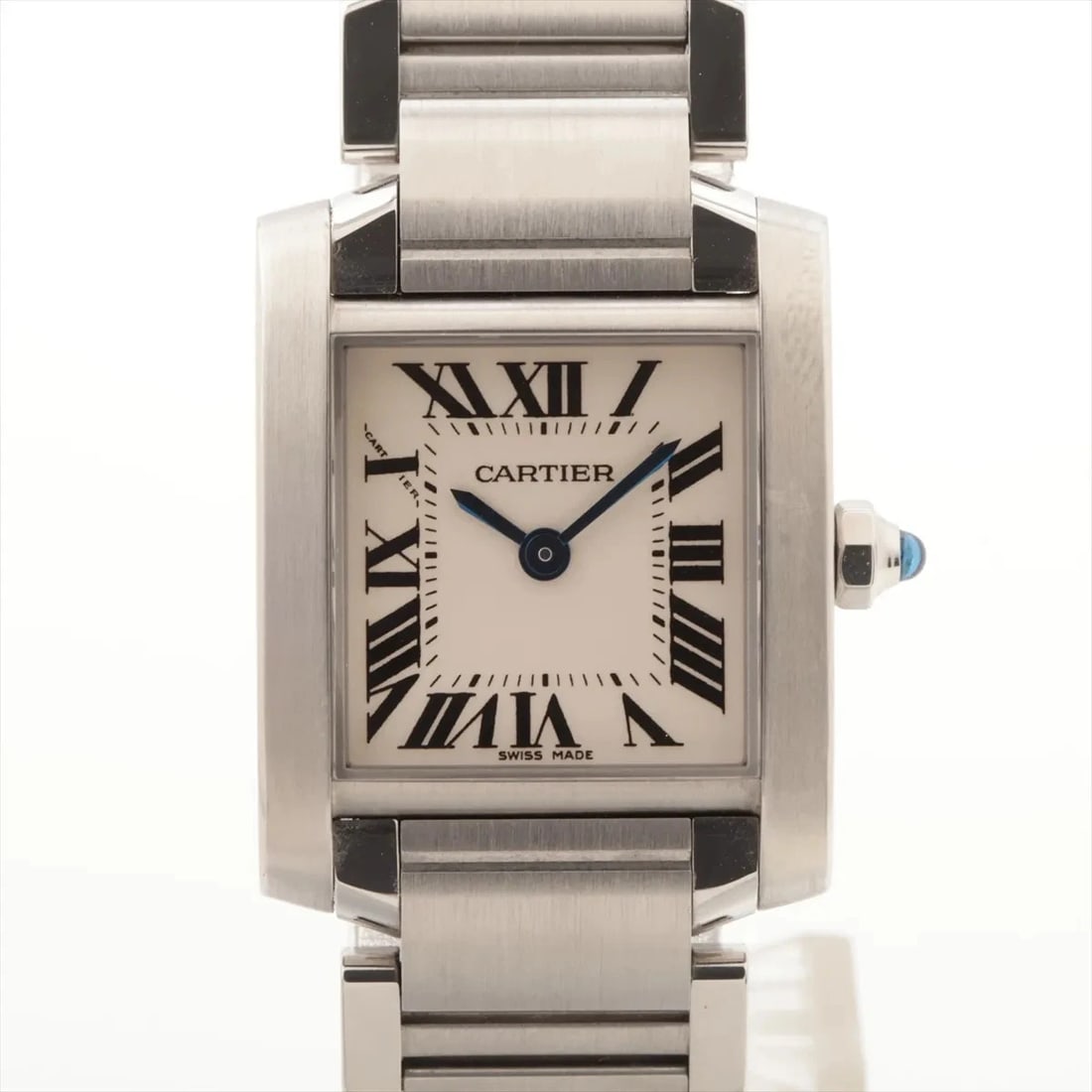 CARTIER TANK FRANCAISE SM SS IVORY-FACE, WATCH (1 of 4)