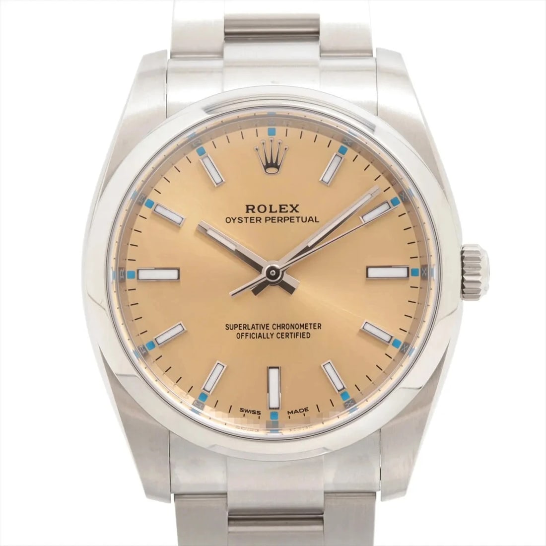 ROLEX OYSTER PERPETUAL SS WHITE GRAPE DIAL, WATCH: Rolex Oyster Perpetual SS White grape dial, Watch Brand: Rolex Type/Style: Wristwatch Material: SS Color: White grape dial Size: Case:W1.2 x H1.2inch / W34 x H34 Circumference of Wrist:6.7inch / 17