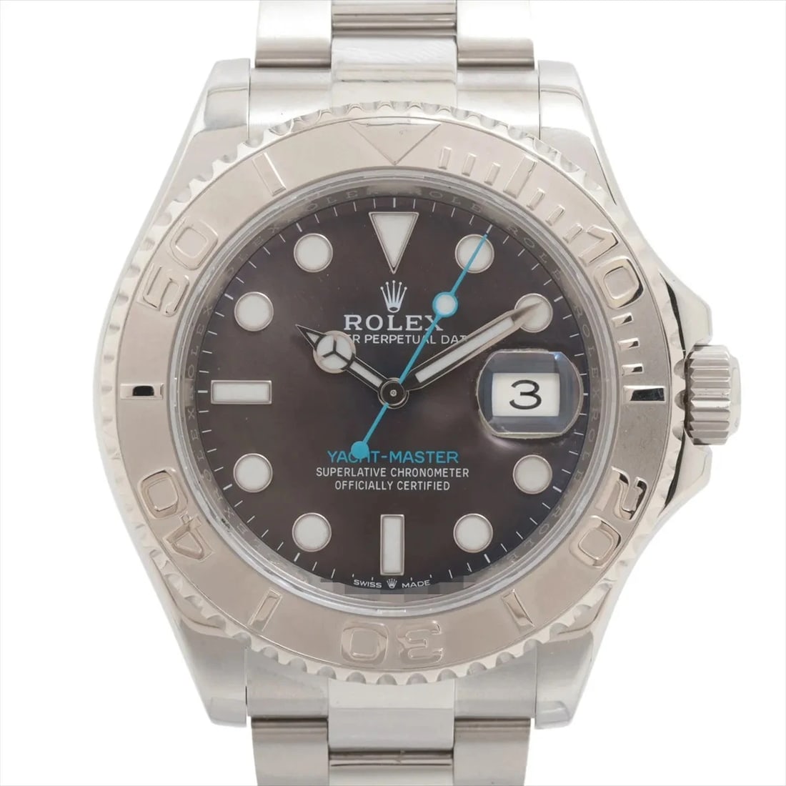 ROLEX YACHT-MASTER PT?SS SLATE DIAL, WATCH (1 of 4)