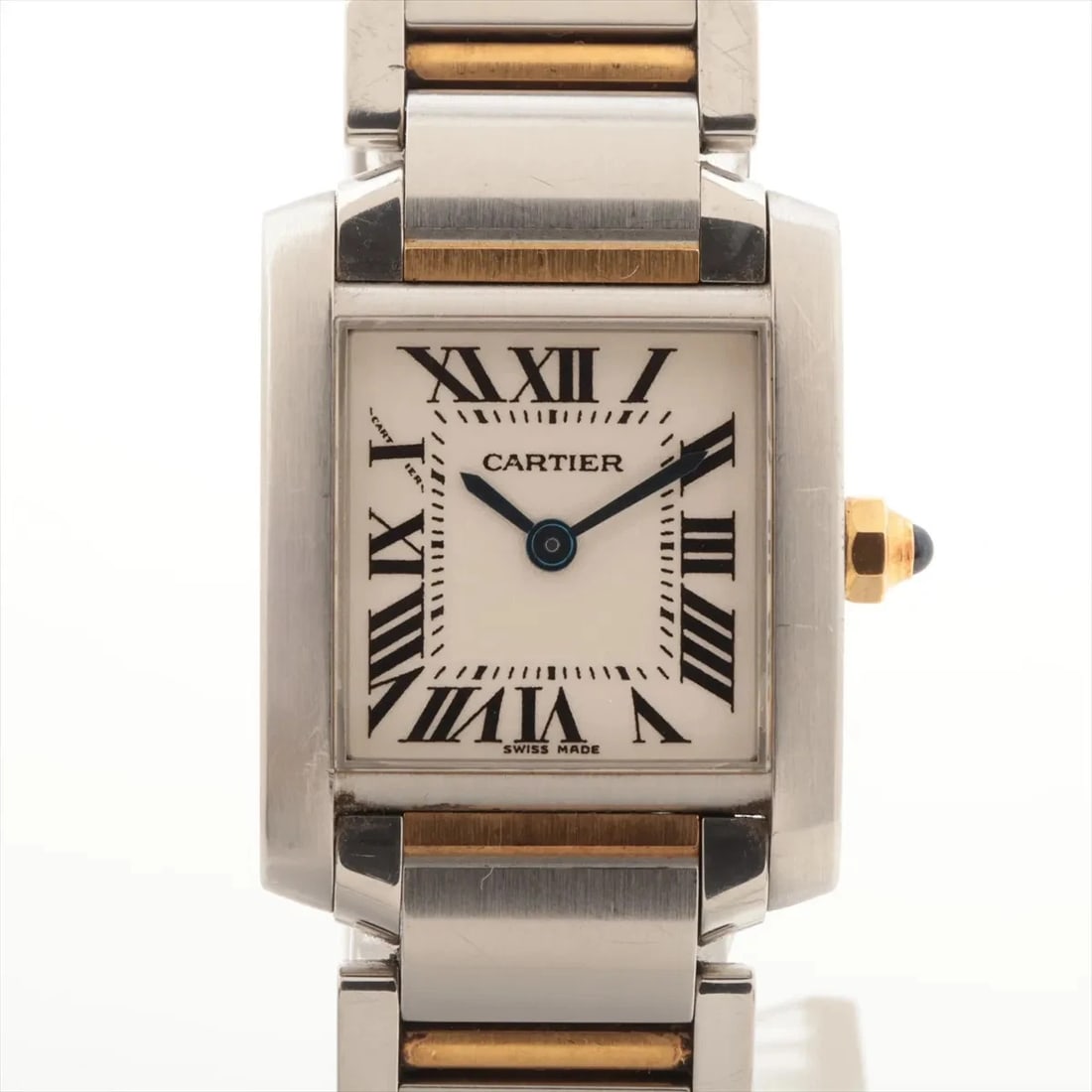 CARTIER TANK FRANCAISE SM SS?YG IVORY-FACE, WATCH (1 of 4)