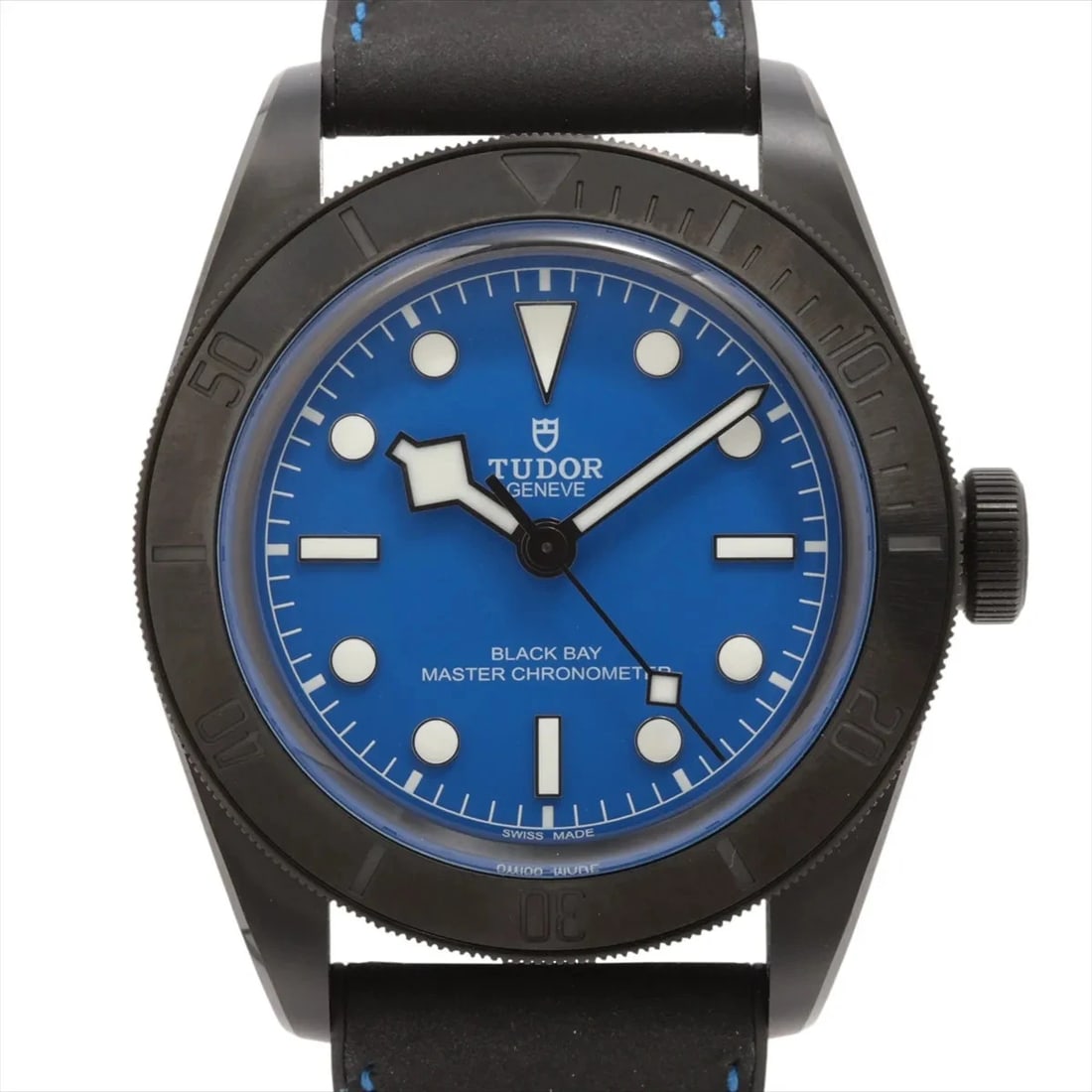 TUDOR BLACK BAY CERAMIC CE SS & RUBBER BLUE DIAL, WATCH: Tudor Black bay Ceramic CE SS & Rubber blue dial, Watch Brand: Tudor Type/Style: Wristwatch Material: CE x SS x leather x rubber Color: blue dial Size: Case:W1.6 x H1.6inch / W41 x H41 Circumference o