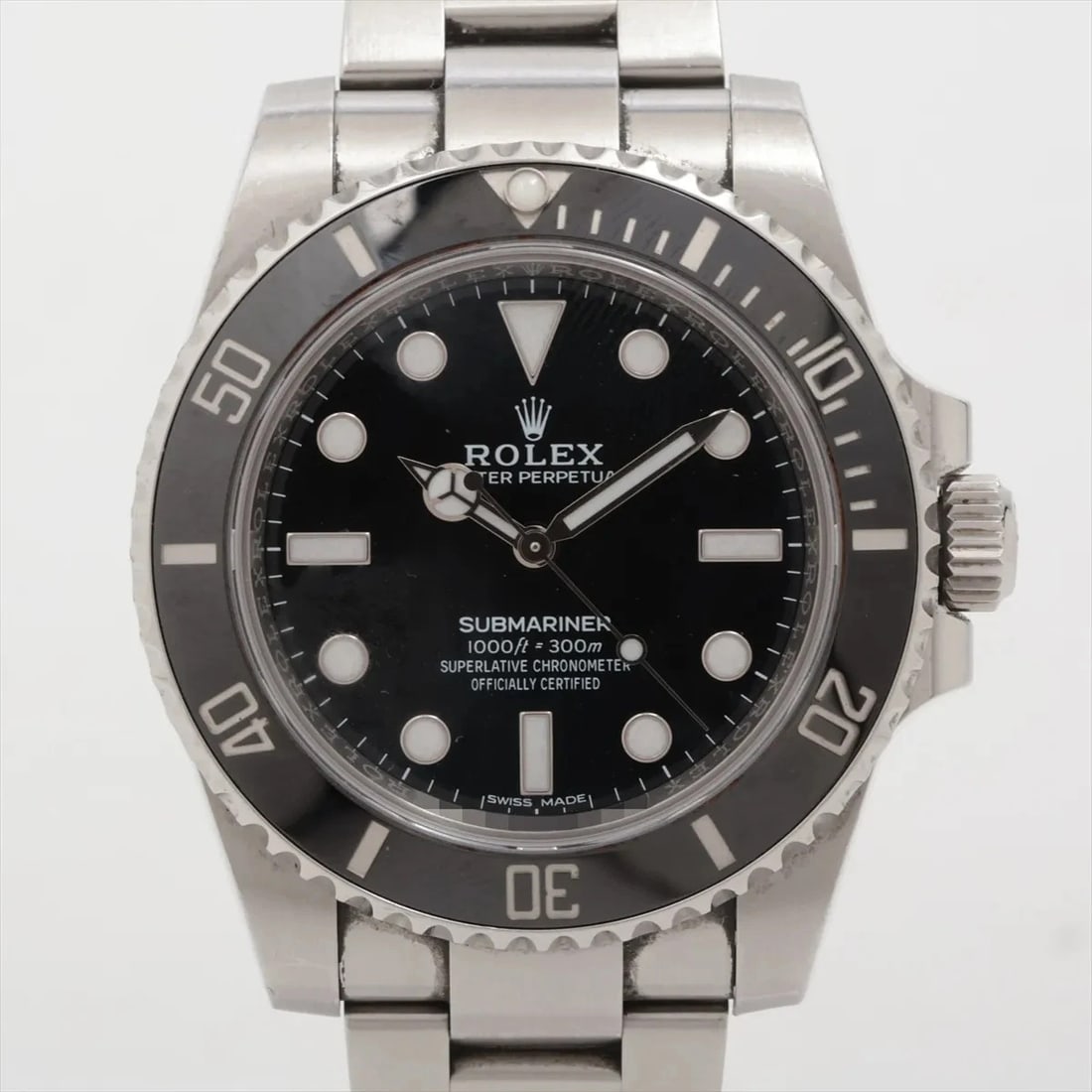 ROLEX SUBMARINER SS BLACK DIAL, WATCH: Rolex Submariner SS black dial, Watch Brand: Rolex Type/Style: Wristwatch Material: SS Color: black dial Size: Case:W1.6 x H1.6inch / W40 x H40 Circumference of Wrist:8.3inch / 21 Accessories: None