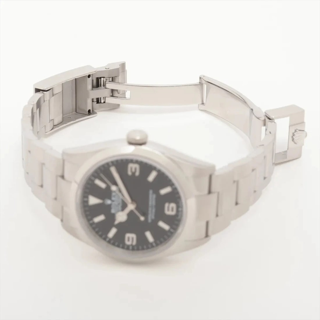 ROLEX EXPLORER SS BLACK DIAL, WATCH - 4