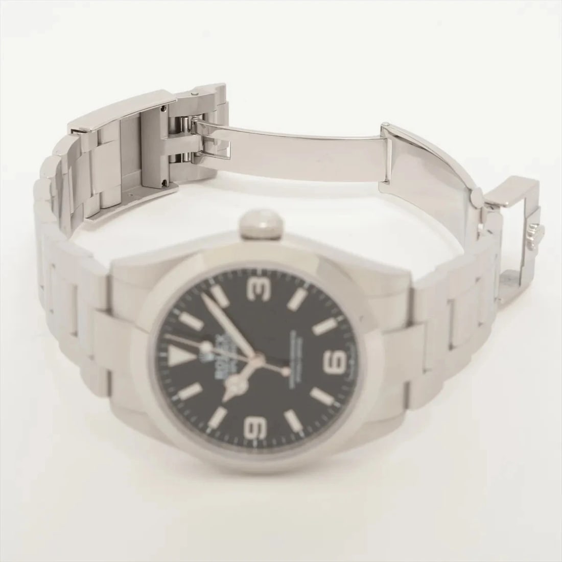 ROLEX EXPLORER SS BLACK DIAL, WATCH - 4