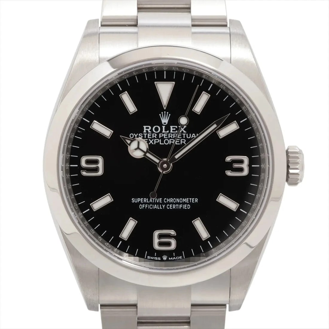 ROLEX EXPLORER SS BLACK DIAL, WATCH: Rolex EXPLORER SS black dial, Watch Brand: Rolex Type/Style: Wristwatch Material: SS Color: black dial Size: Case:W1.2 x H1.2inch / W36 x H36 Circumference of Wrist:6.3inch / 16 Accessories: None