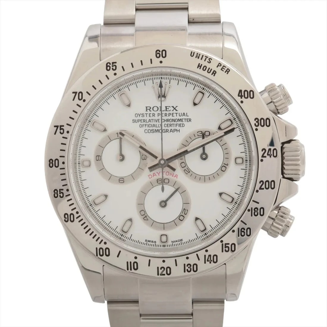 ROLEX COSMOGRAPH DAYTONA SS WHITE DIAL, WATCH (1 of 4)