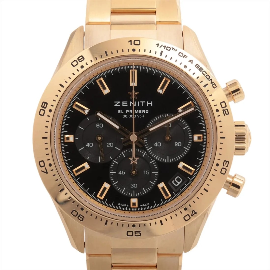 ZENITH CHRONOMASTER SPORT YOSHIDA SPECIAL EDITION YG BLACK DIAL, WATCH: Zenith Chronomaster Sport YOSHIDA SPECIAL EDITION YG black dial, Watch Brand: Zenith Type/Style: Wristwatch Material: YG Color: black dial Size: Case:W1.6 x H1.6inch / W40 x H40 Circumference of Wrist