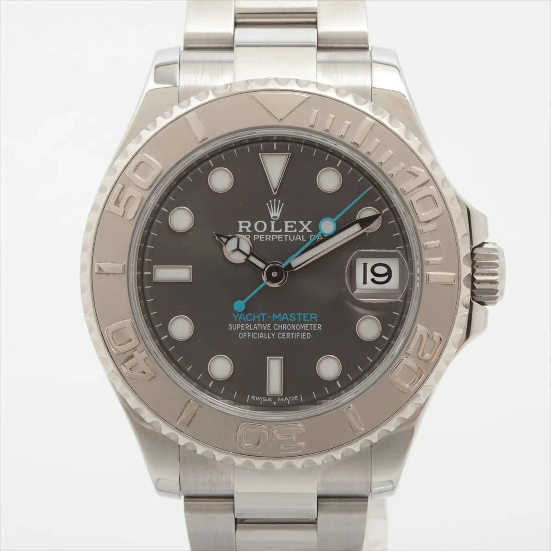 ROLEX YACHT-MASTER PT?SS SLATE DIAL, WATCH (1 of 4)
