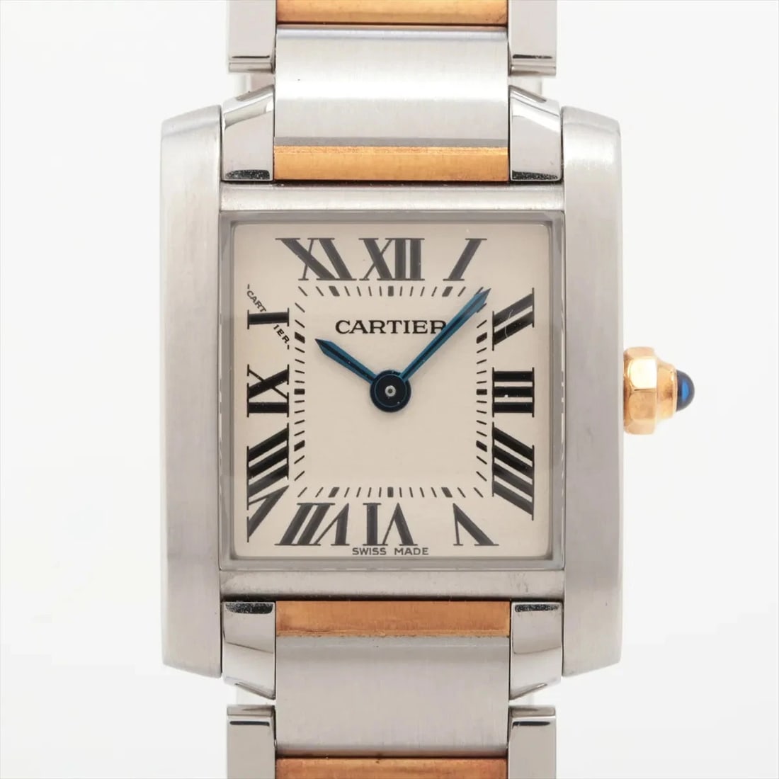 CARTIER TANK FRANCAISE SM SS?YG IVORY-FACE, WATCH (1 of 4)