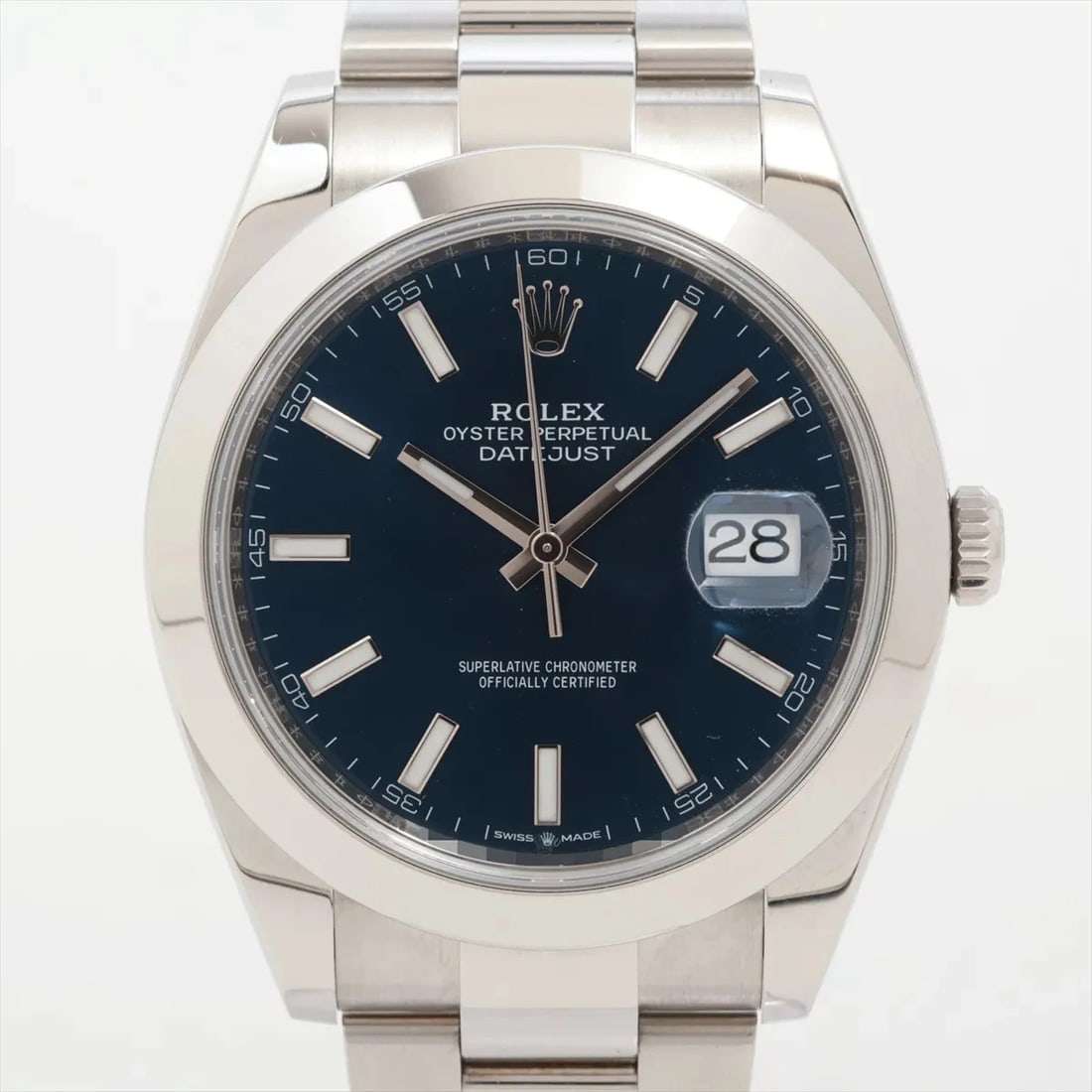 ROLEX DATEJUST SS BRIGHT BLUE DIAL, WATCH: Rolex Datejust SS bright blue dial, Watch Brand: Rolex Type/Style: Wristwatch Material: SS Color: bright blue dial Size: Case:W1.6 x H1.6inch / W41 x H41 Circumference of Wrist:6.1inch / 15.5 Acce