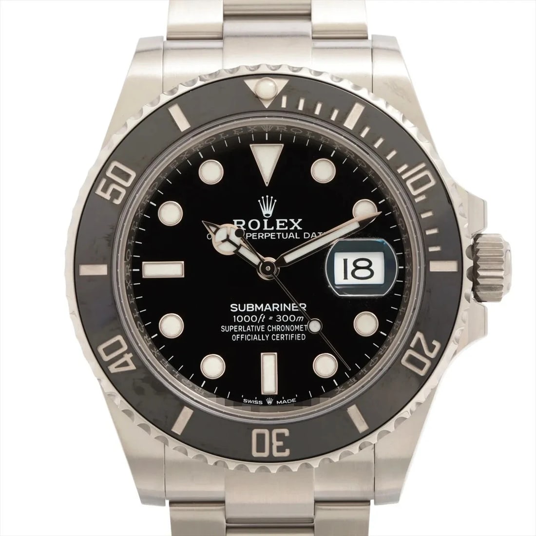 ROLEX SUBMARINER SS BLACK DIAL, WATCH: Rolex Submariner SS black dial, Watch Brand: Rolex Type/Style: Wristwatch Material: SS Color: black dial Size: Case:W1.6 x H1.6inch / W41 x H41 Circumference of Wrist:7.9inch / 20 Accessories: Non