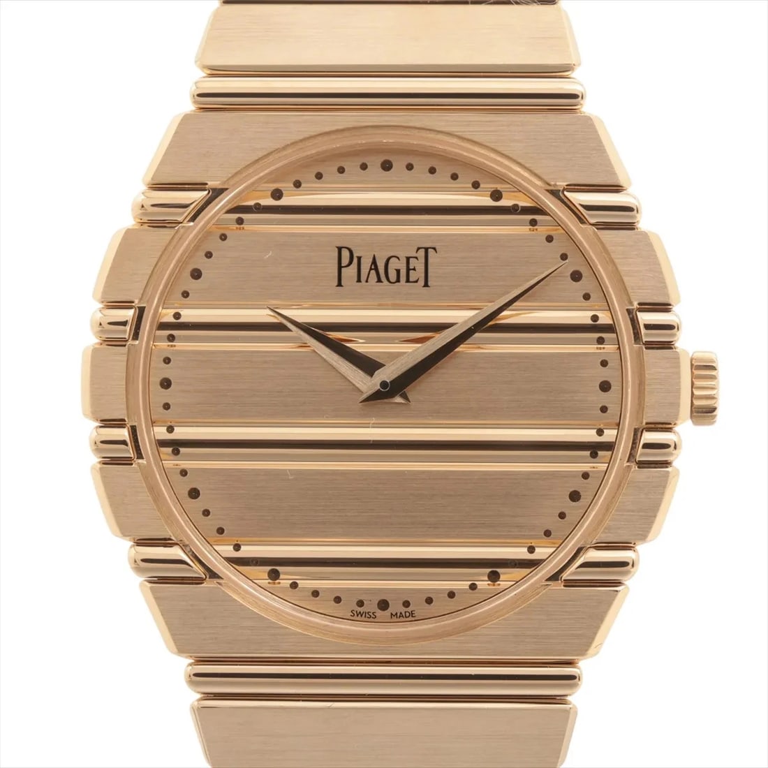 PIAGET POLO YG CHAMPAGNE-FACE, WATCH: Piaget Polo YG Champagne-Face, Watch Brand: Piaget Type/Style: Wristwatch Material: YG Color: Champagne-Face Size: Case:W1.2 x H1.2inch / W38 x H38 Circumference of Wrist:6.9inch / 17.5 Accessorie