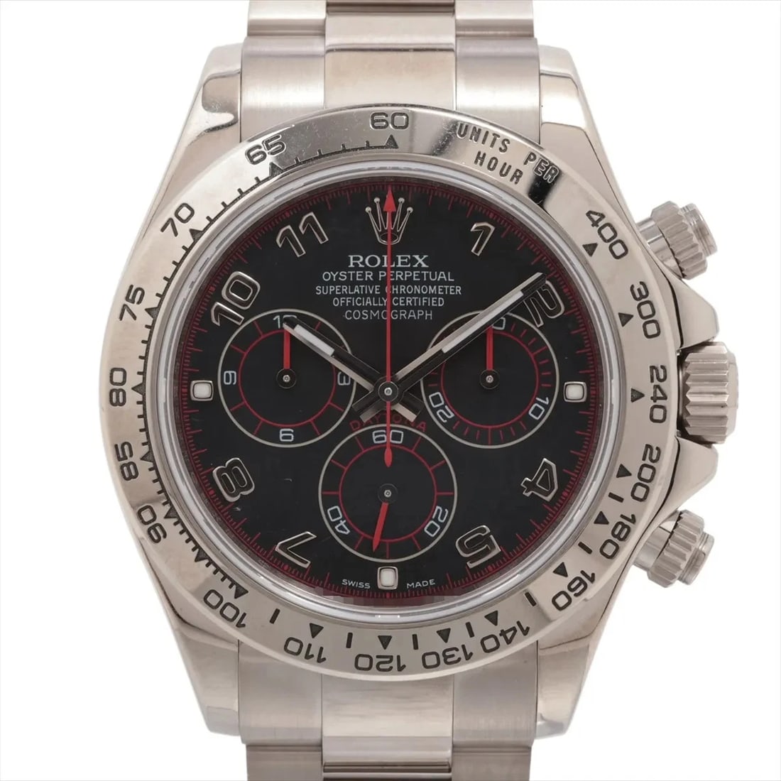 ROLEX DAYTONA WG BLACK DIAL, WATCH (1 of 4)