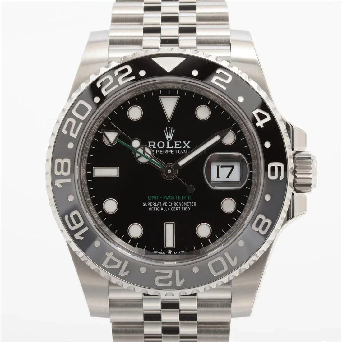ROLEX GMT MASTER II SS BLACK DIAL, WATCH (1 of 4)