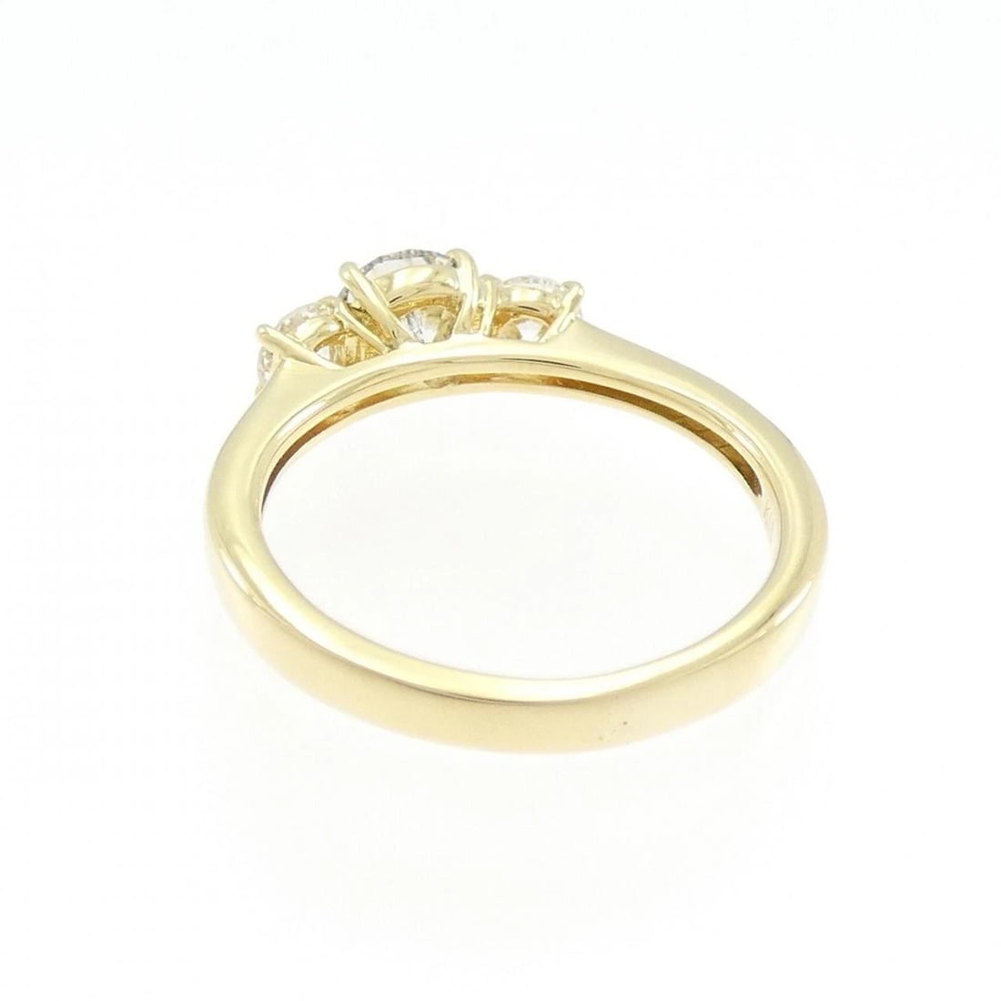 K18YG DIAMOND RING - 3