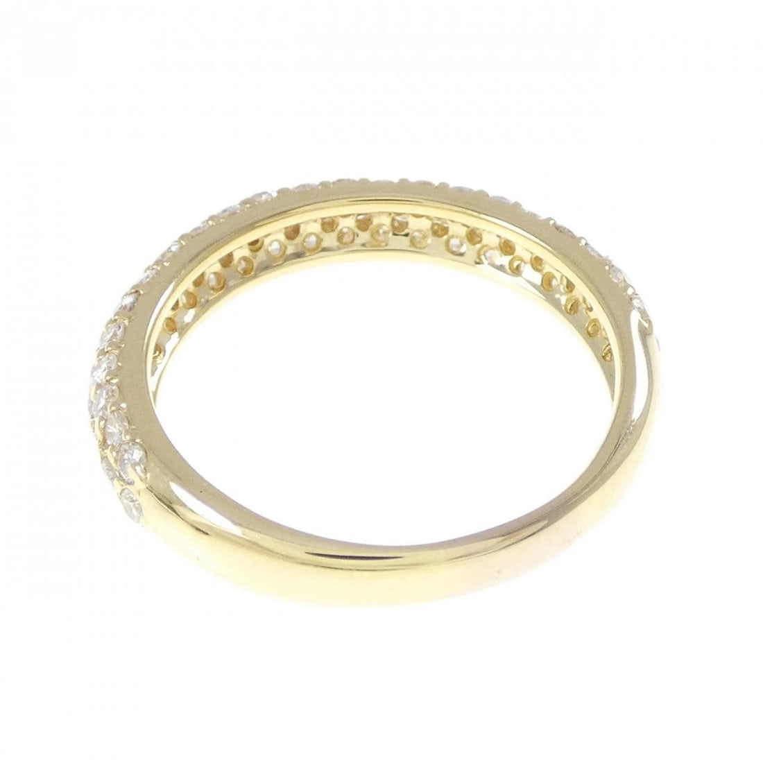 K18YG PAVE DIAMOND RING - 3