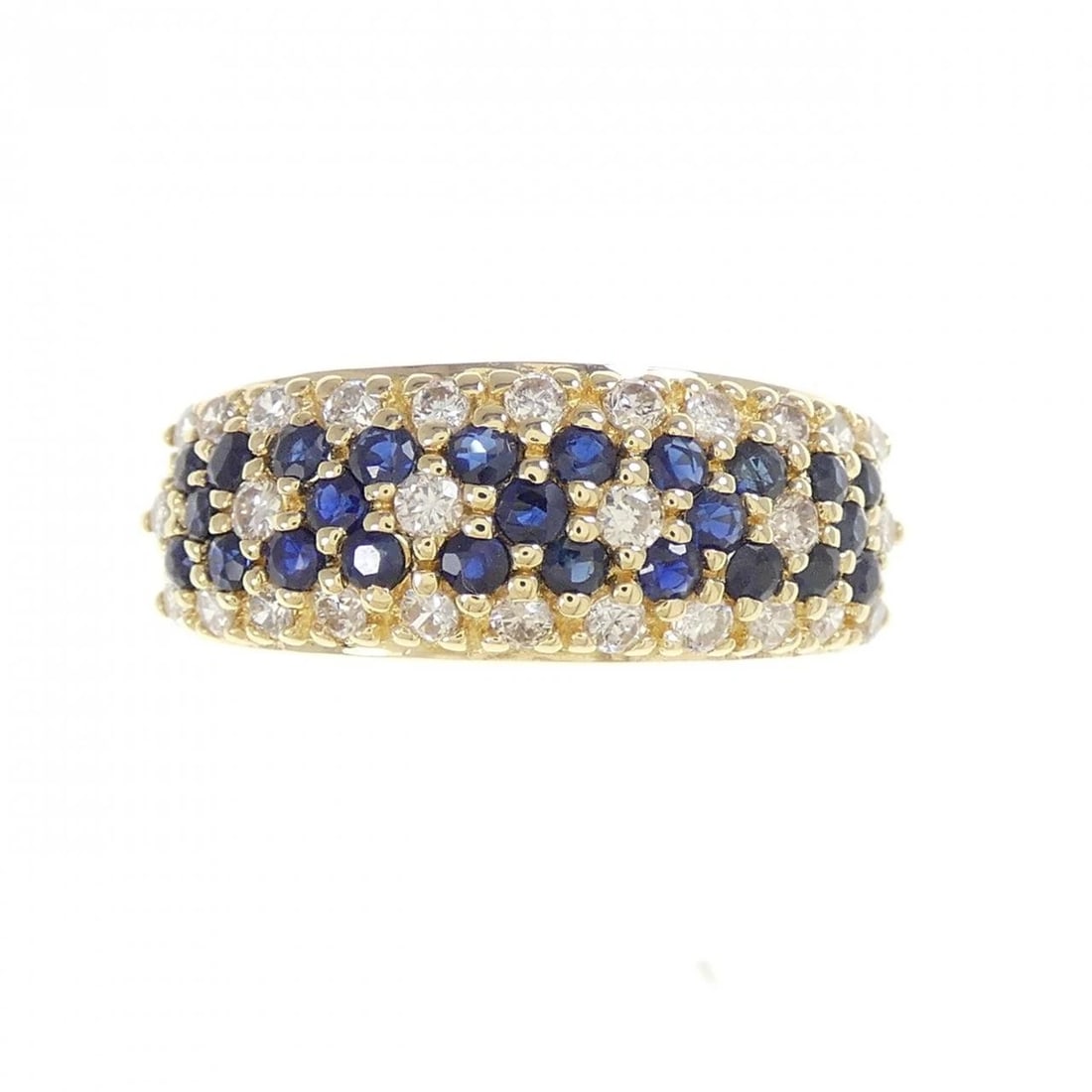 K18YG SAPPHIRE RING - 2