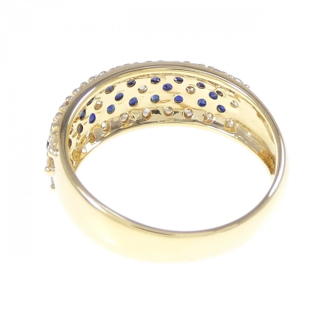 K18YG SAPPHIRE RING - 3