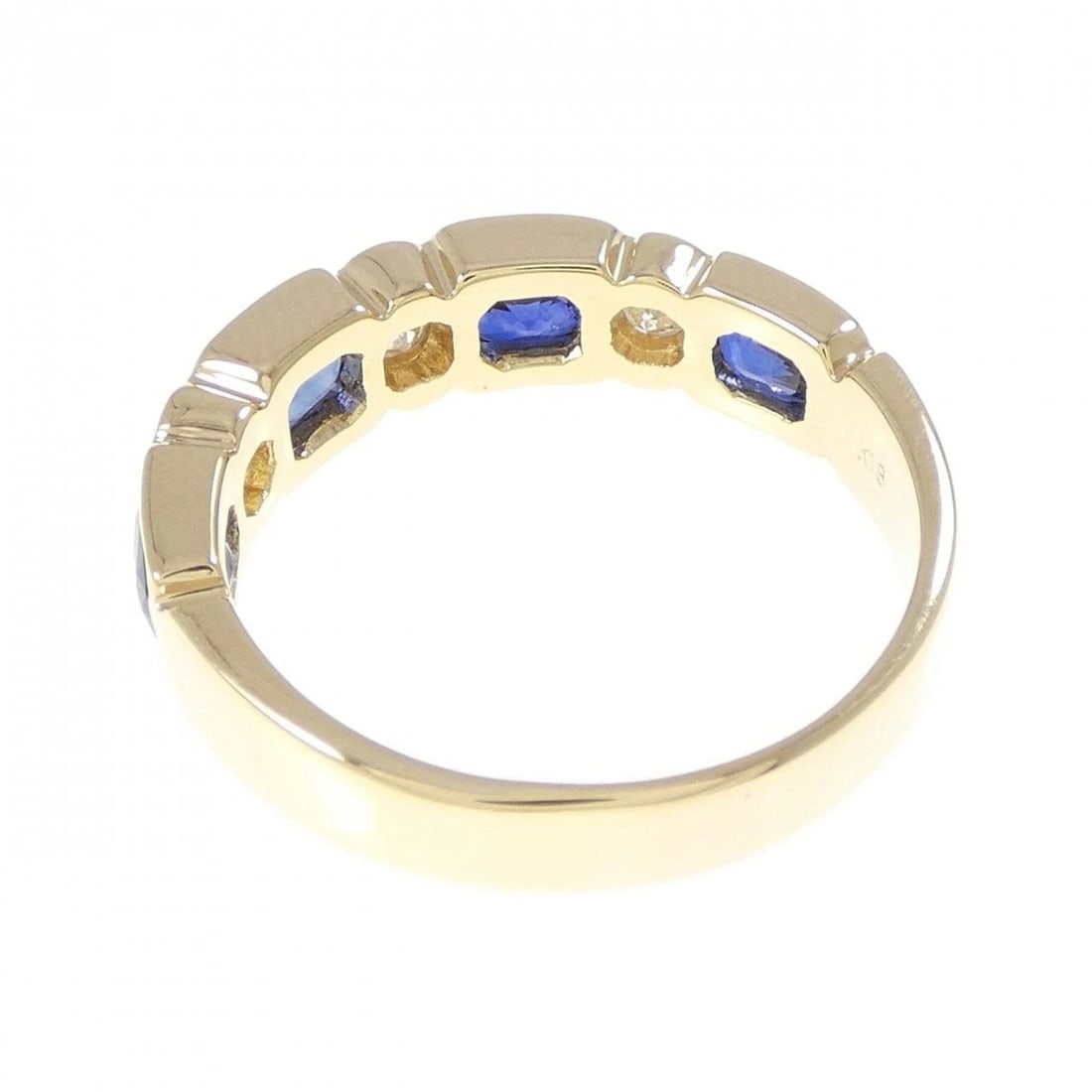 K18YG SAPPHIRE RING - 3