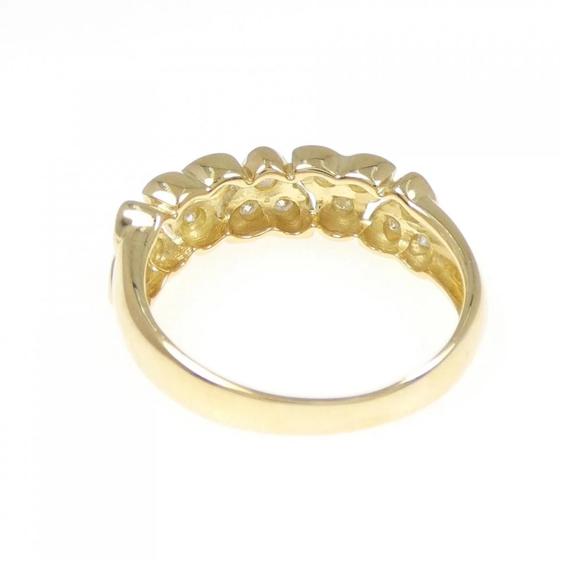 K18YG DIAMOND RING - 3