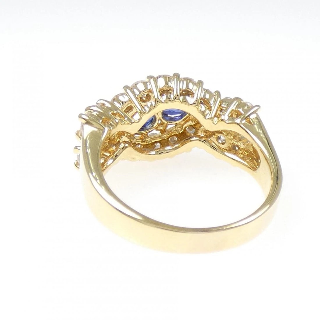 K18YG SAPPHIRE RING - 3