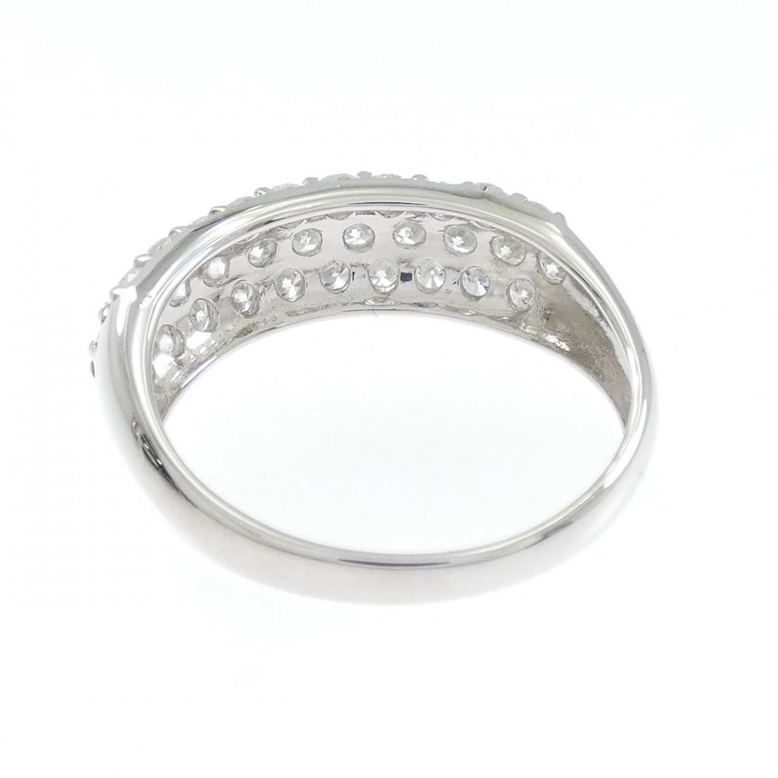 PT900 PAVE DIAMOND RING - 3