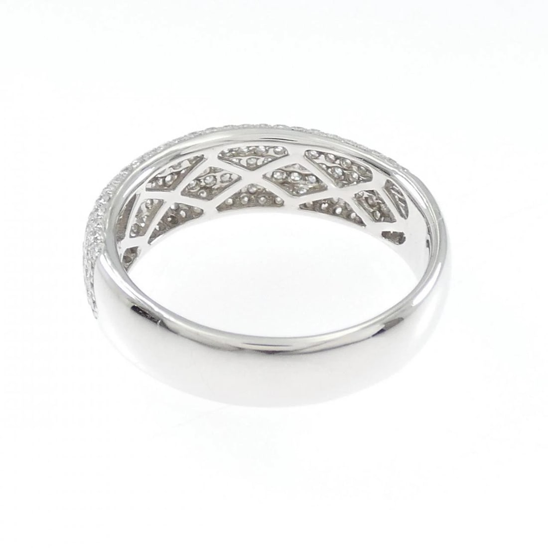 750WG PAVE DIAMOND RING - 3