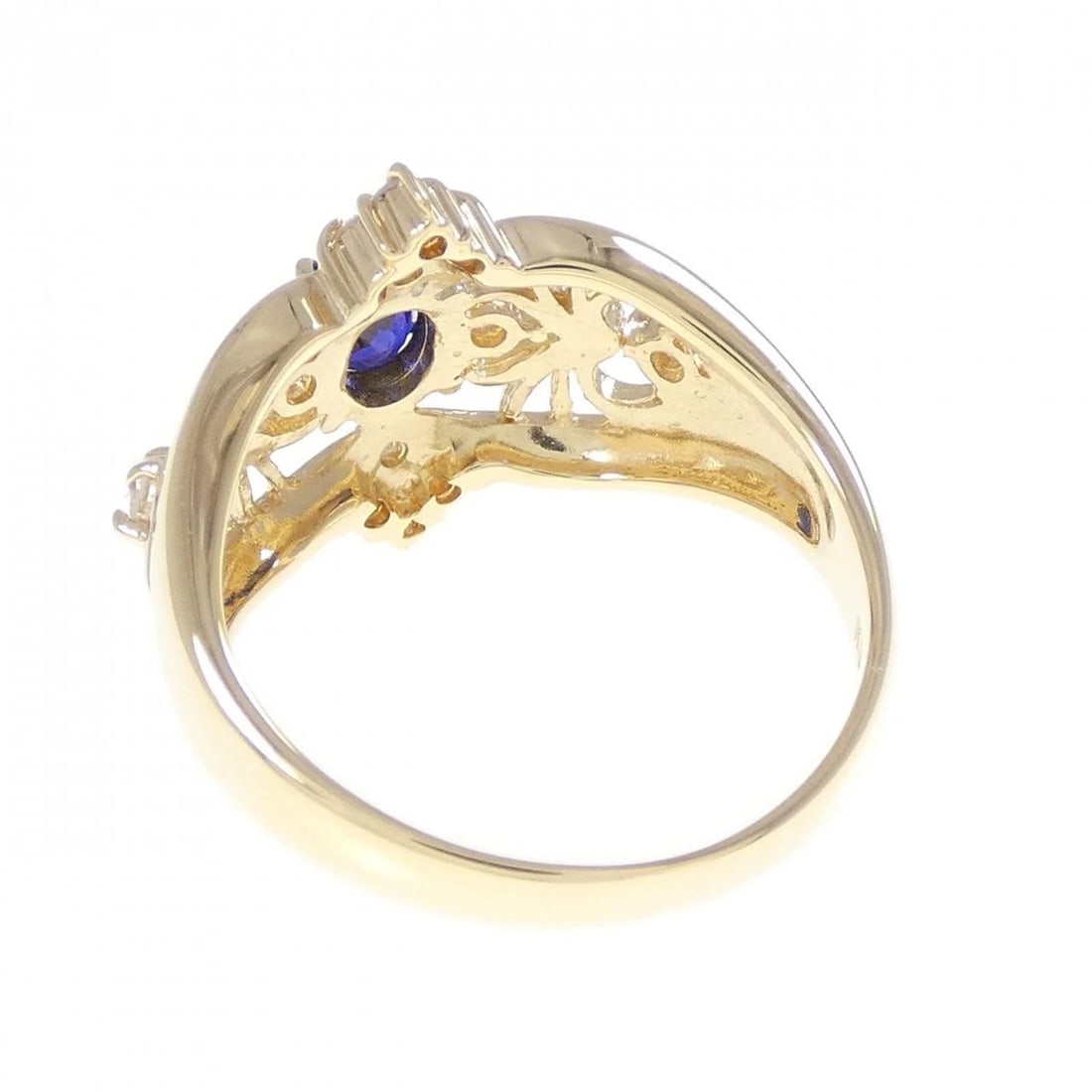 K18YG SAPPHIRE RING - 3