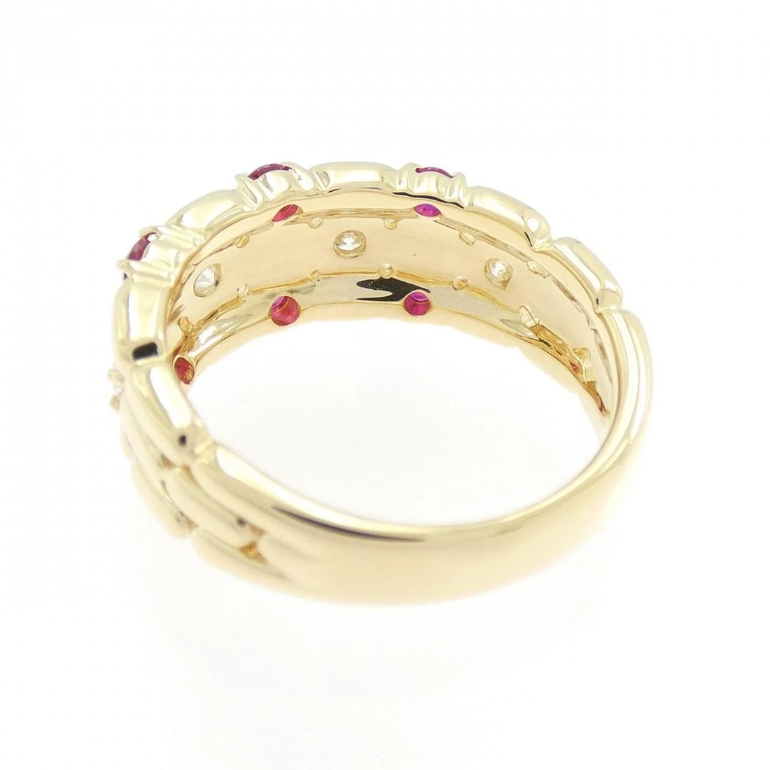 K18YG RUBY RING - 3