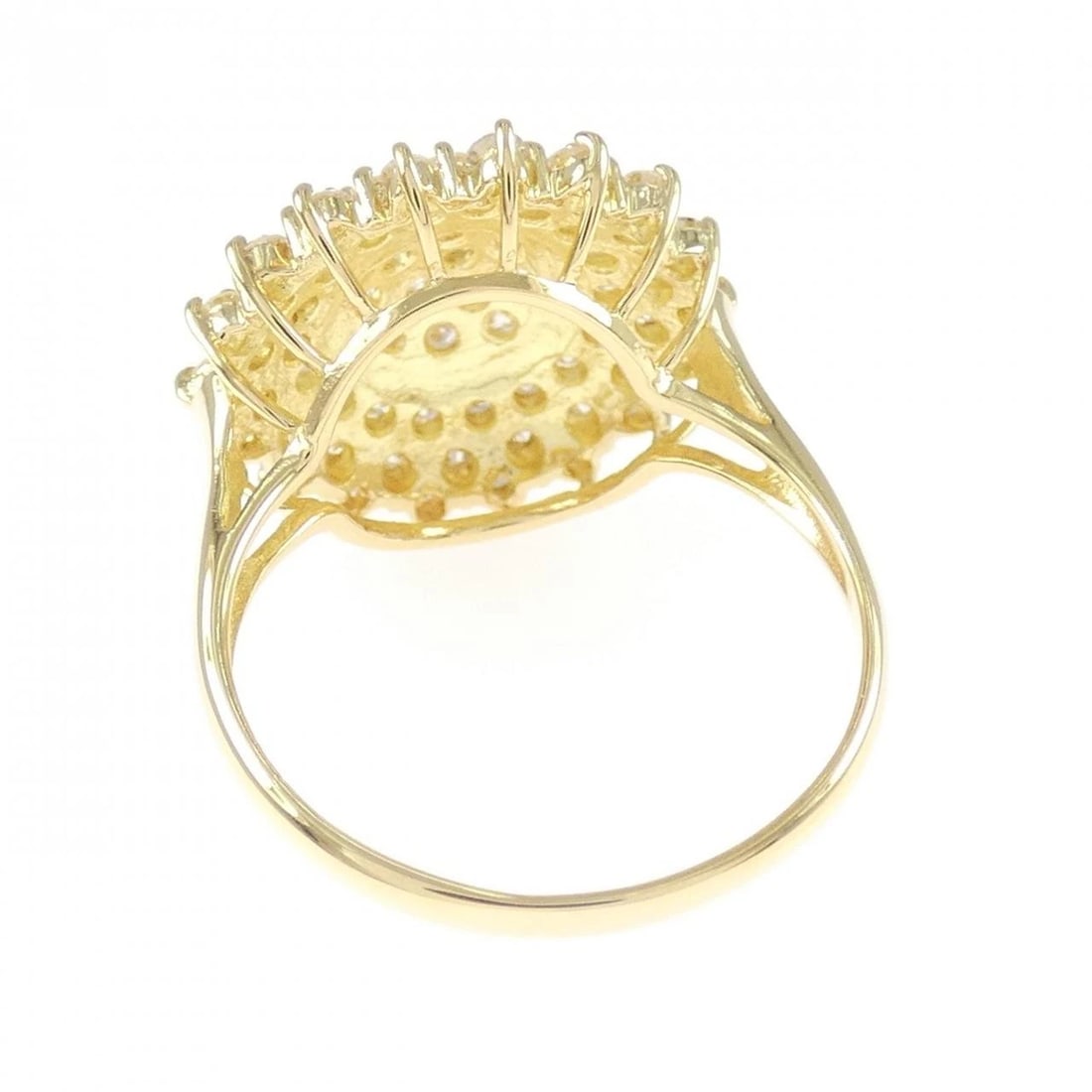 K18YG DIAMOND RING - 3