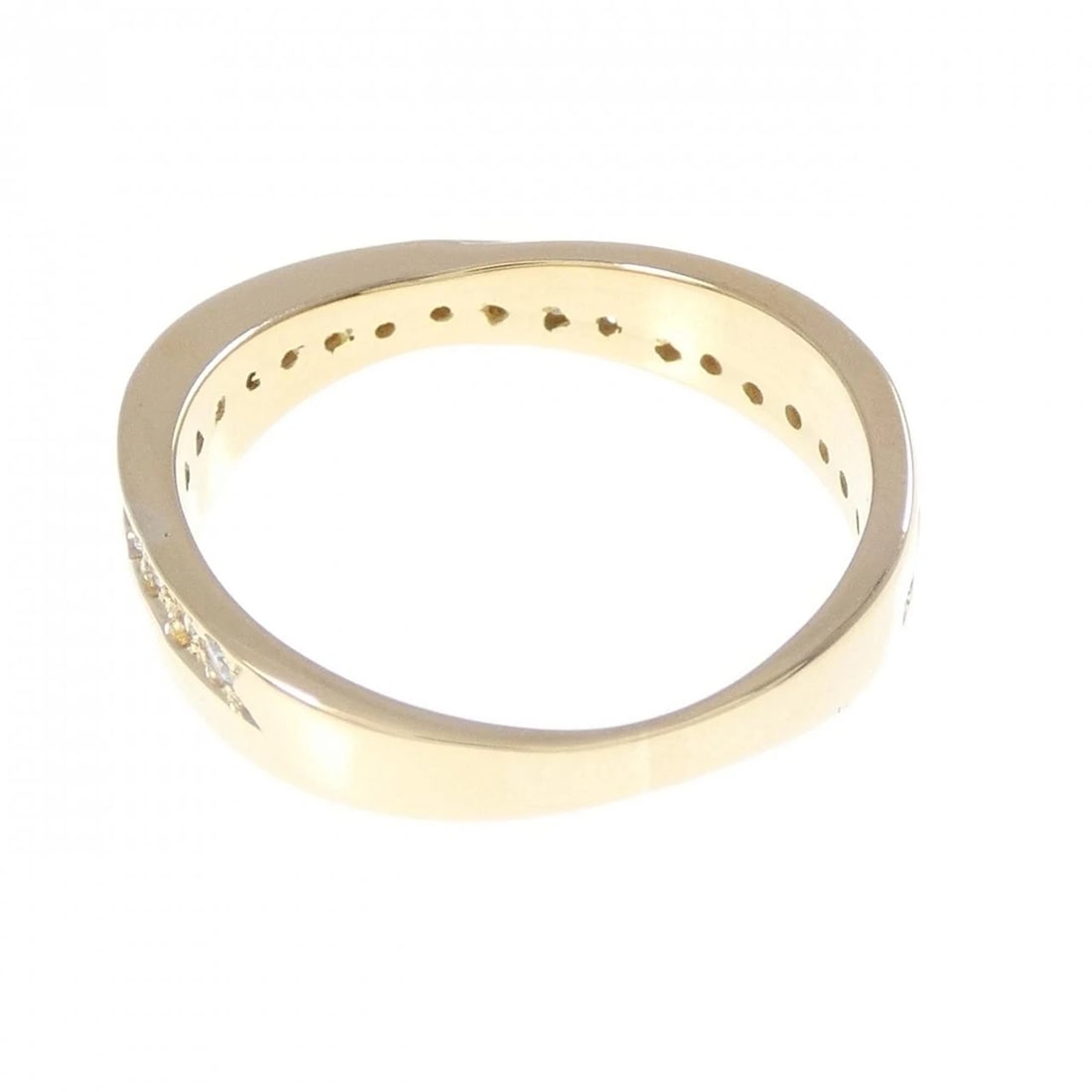 K18YG DIAMOND RING - 3