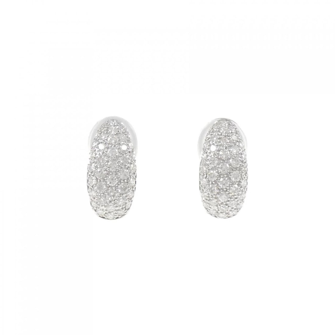 K18WG DIAMOND PIERCE/EARRING (1 of 3)