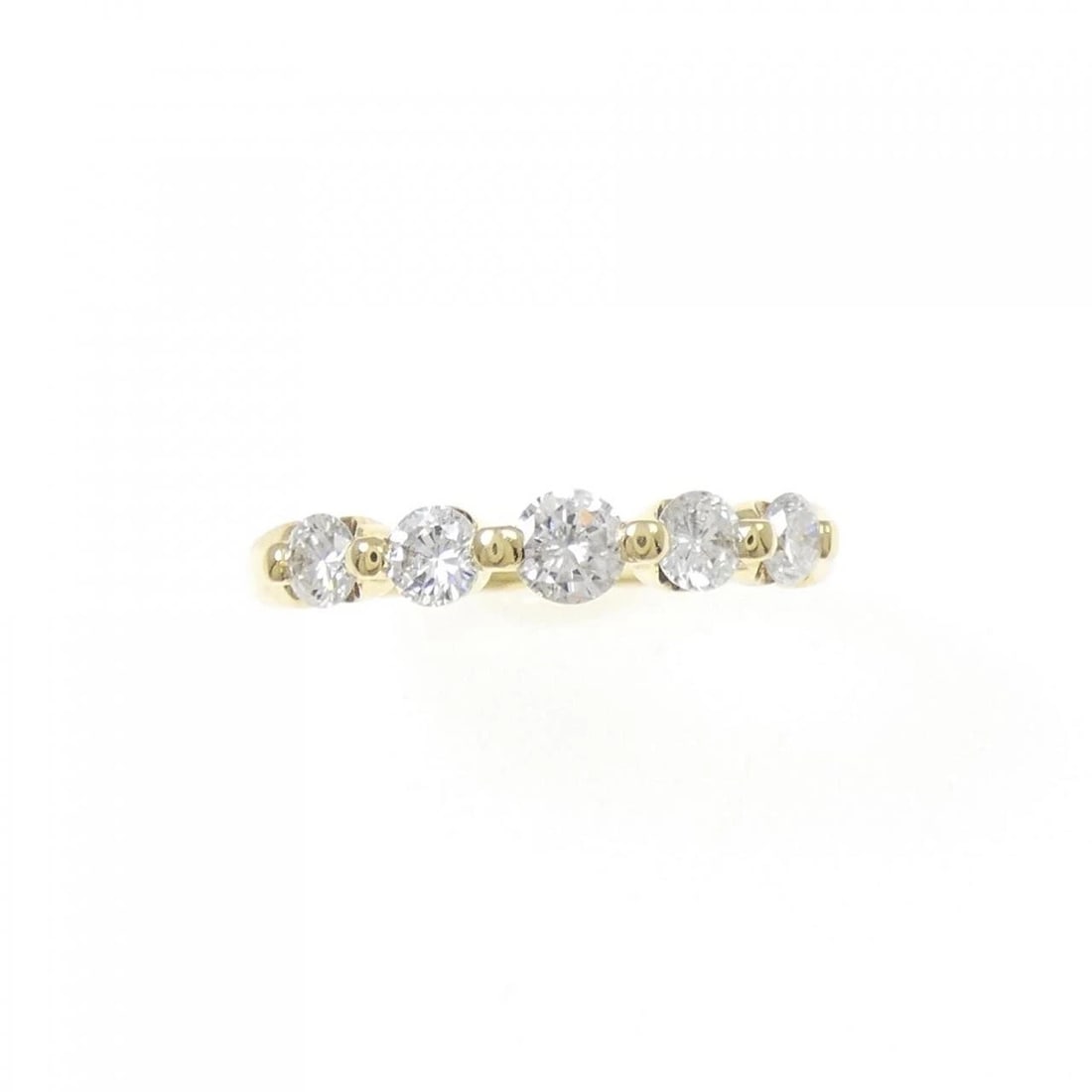 K18YG DIAMOND RING - 2