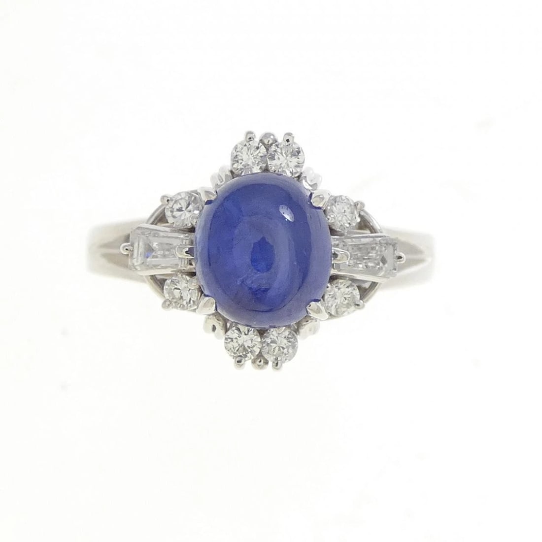 PT900 STAR SAPPHIRE RING - 2
