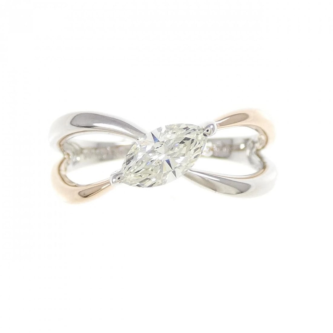 PT900/K18PG DIAMOND RING - 2